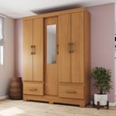 Ver imagem 1 de Guarda Roupa 5 Portas 2 Gavetas B60 Briz