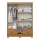 Ver imagem 3 de Guarda Roupa 5 Portas 2 Gavetas B60 Briz