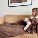 Ver imagem 2 de Cobertor de Mangas com Sherpa Comfort Premium Casa Dona
