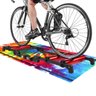 Tapete Speed Training para Rolo de Treino de Bike Tie Dye 66x185cm Casa Dona - 1