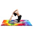 Ver imagem 4 de Tapete Speed Training para Rolo de Treino de Bike Tie Dye 66x185cm Casa Dona