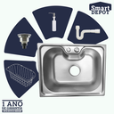 Ver imagem 2 de Kit Cuba Cozinha Gourmet Square com Acessórios 50x40x20cm Smart Depot