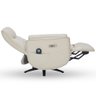 Poltrona de Massagem Reclinável Elétrica com Aquecimento Bravinni L07 Couríssimo Bege - Lyam Decor - 6