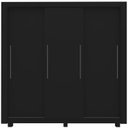 Ver imagem 2 de Guarda-Roupa Casal 3 Portas com Pés 100% MDF Roma