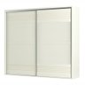 Guarda Roupa 100% Mdf Casal 2,67m com 2 Portas de Correr Tw603 Dalla Costa-off White - 3