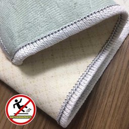 Tapete para Quarto Céu Infantil Antiderrapante 1,00Mx1,40M Azul Casa Dona - 2