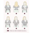 Ver imagem 6 de Momcozy Sling para Bebê Airmesh Bege, Leve e Ergonômico, 8-35 Lbs
