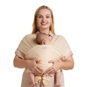 Ver imagem 1 de Momcozy Sling para Bebê Airmesh Bege, Leve e Ergonômico, 8-35 Lbs