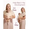 Momcozy Sling para Bebê Airmesh Bege, Leve e Ergonômico, 8-35 Lbs - 5
