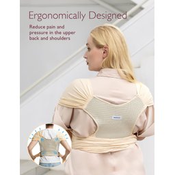 Momcozy Sling para Bebê Airmesh Bege, Leve e Ergonômico, 8-35 Lbs - 3