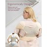 Momcozy Sling para Bebê Airmesh Bege, Leve e Ergonômico, 8-35 Lbs - 3