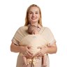 Momcozy Sling para Bebê Airmesh Bege, Leve e Ergonômico, 8-35 Lbs - 1