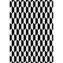 Ver imagem 2 de Tapete Mosaico Prism Antiderrapante 140 x 200cm Preto e Branco Casa Dona