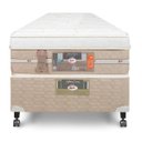 Ver imagem 2 de Cama Box Solteiro Castor Silver Star Air One Face Pocket 88x188x59 + Box Castor