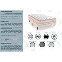 Ver imagem 2 de Conjunto Box Baú Queen: Colchão Molas Herval Maxspring Real + Base Crc Linhão White (158x198)
