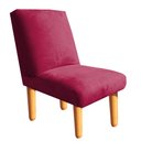 Ver imagem 4 de Poltrona Infantil Cadeira Sofá Mini Assento para Crianças Magali Vermelho