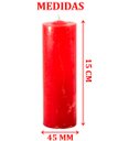 Ver imagem 6 de Velas Vermelha Decoração Natal Arranjo Centro Mesa Kit 12PÇS