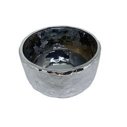Vaso Grande Prata espelhada Polida Colonial Vintage Rustico Espressione Cachepot Decorativo Grande,  - 3