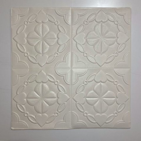 PLACA ESPUMA 3D AUTOADESIVA MODELO FLORAL