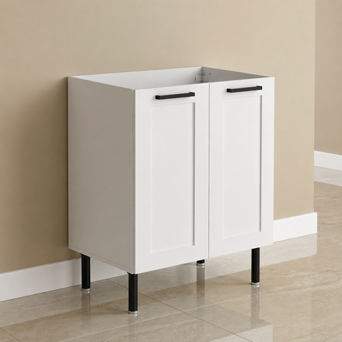 Balcão de Cozinha em MDF sem Tampo 60cm Grazi Tecnomobili
