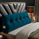 Ver imagem 1 de Almofada Decorativa Mel Queen 160cm Suede:Azul-Marinho/Liso