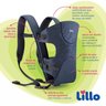 Canguru Para Bebê 3 Posições Até 9kgs Lillo - 629705 - 8