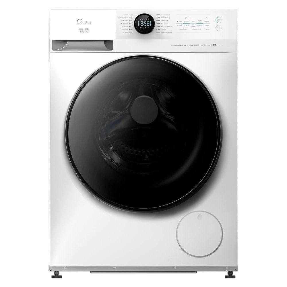 Lava e Seca midea 11kg branca Slim Healthguard Conectada branca ...