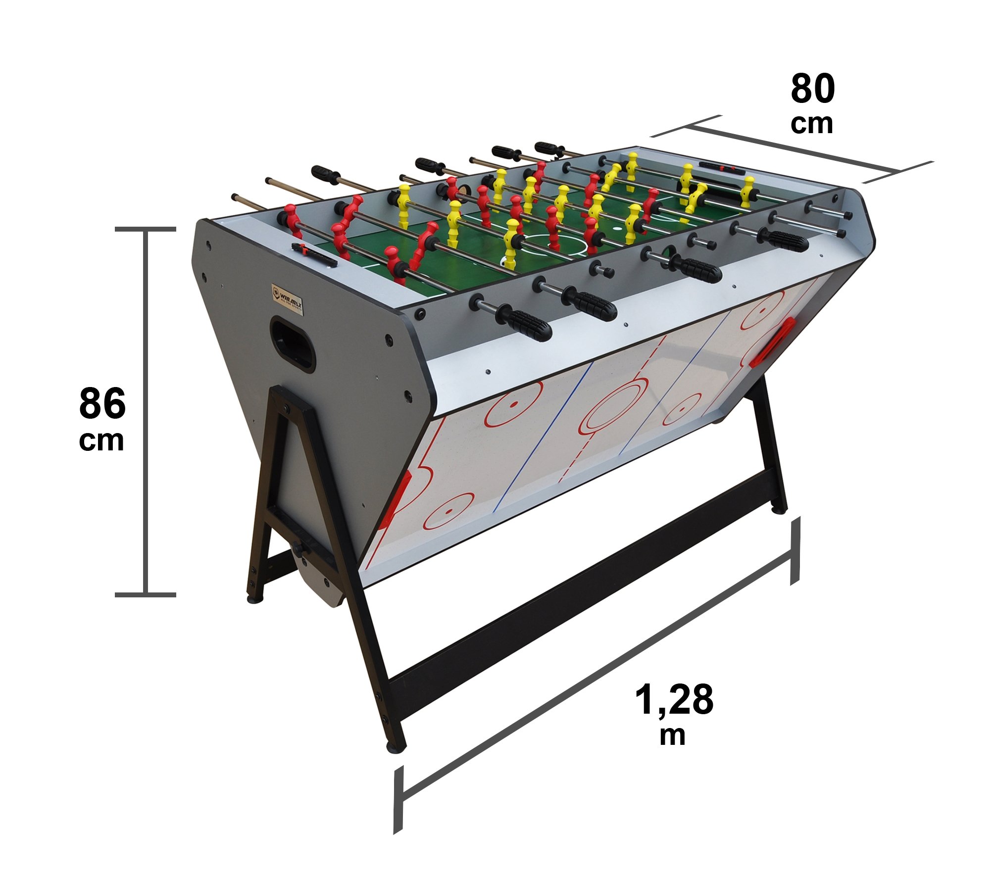 Mesa Multijogos 3 em 1 - Winmax - Wmg50251 - 2