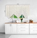 Ver imagem 5 de Cortina Bando Renda Cascata Cozinha Tulipa 2,65x1,00 Sortida:Bege