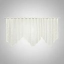 Ver imagem 6 de Cortina Bando Renda Cascata Cozinha Tulipa 2,65x1,00 Sortida:Bege