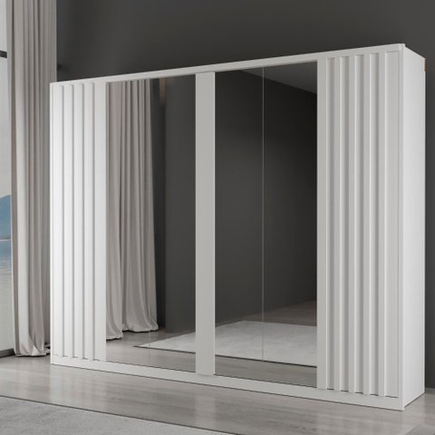 Guarda-Roupa Casal 6 Portas e 6 Gavetas Fiore Bom Pastor