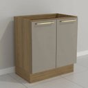 Ver imagem 1 de Balcão de Cozinha 80cm 02 Portas Botanic Kappesberg