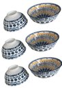 Ver imagem 7 de Cerâmica Portuguesa Kit 06 Bowll para Sobremesa Caldos Mek Kit Cerâmico com 6 Tigelas Cumbucas