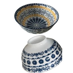 Cerâmica Portuguesa Kit 06 Bowll para Sobremesa Caldos Mek Kit Cerâmico com 6 Tigelas Cumbucas - 3