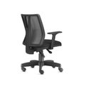 Ver imagem 3 de Cadeira Addit Diretor Frisokar Back System Nr17 Tela Preta Assento Crepe Poliéster Preto