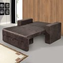 Ver imagem 4 de Sofá-cama Pratik 5000 Mamflex Marrom Suede