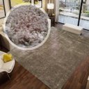 Ver imagem 4 de Tapete Felpudo Quarto Sala Perbrevis 2,00Mx2,50M Bege Casa Dona