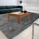 Ver imagem 4 de Tapete Felpudo Apolo Soft Casa Dona Cinza 150x200cm