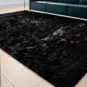 Ver imagem 2 de Tapete Felpudo Apolo Soft Casa Dona 200x300 Preto
