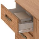 Ver imagem 5 de Cômoda Leme 1 Porta 4 Gavetas Mel - Fellicci