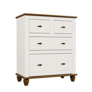 Cômoda Retrô 2+2g Off White-nogueira