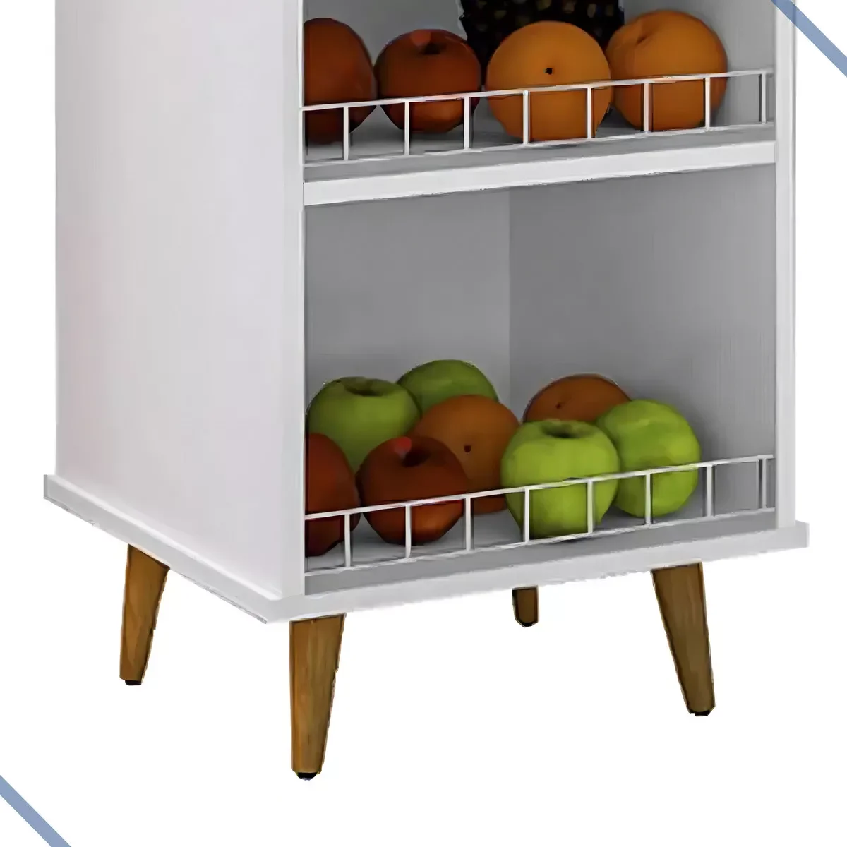 Balcão com Fruteira Gaveta Base para Bebedouro Fenix Pr:branco - 7