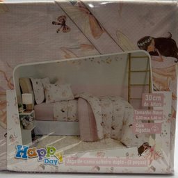 Jogo Cama Solteiro Duplo 3peças Infantil Happy Day Stella - 8