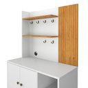 Ver imagem 4 de Cantinho do Café Retrô com Pés Palito Cor Branco / Cinamomo Pt