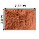 Ver imagem 4 de Tapete Sala Quarto Felpudo Shaggy 200x240 Marrom Casa Dona