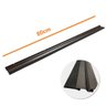 Friso Vedação Alumínio 80cm Preto Re-0129 Reall - 2