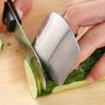 Protetor de Dedos Cortar Legumes Frutas Carne Inox 6,5cm - 6