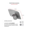 Protetor de Dedos Cortar Legumes Frutas Carne Inox 6,5cm - 4