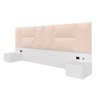 Cabeceira Suspensa Cama Queen Sierra com Led  - 1