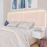 Cabeceira Suspensa Cama Queen Sierra com Led  - 2